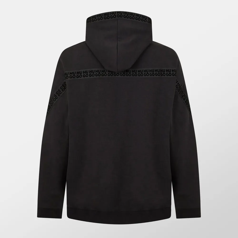 Hugo Logo Hoodie detail 2