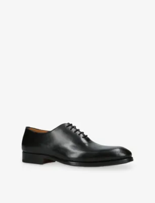 MAGNANNI Flex Leather Oxford Shoes - EUR 41 / 7 UK MEN in BLACK, additional product view 3