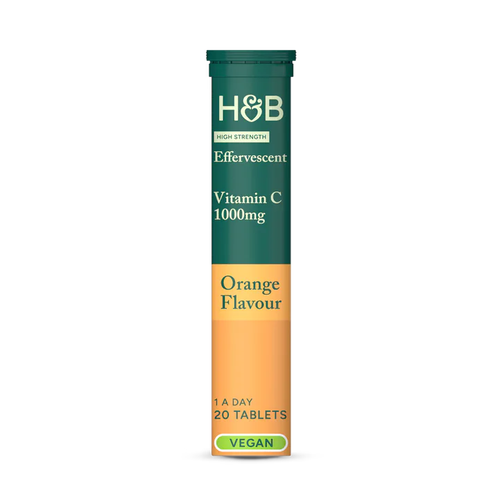 For Him High Strength Effervescent Vit C 1000mg Orange Flavour 20 Tablets