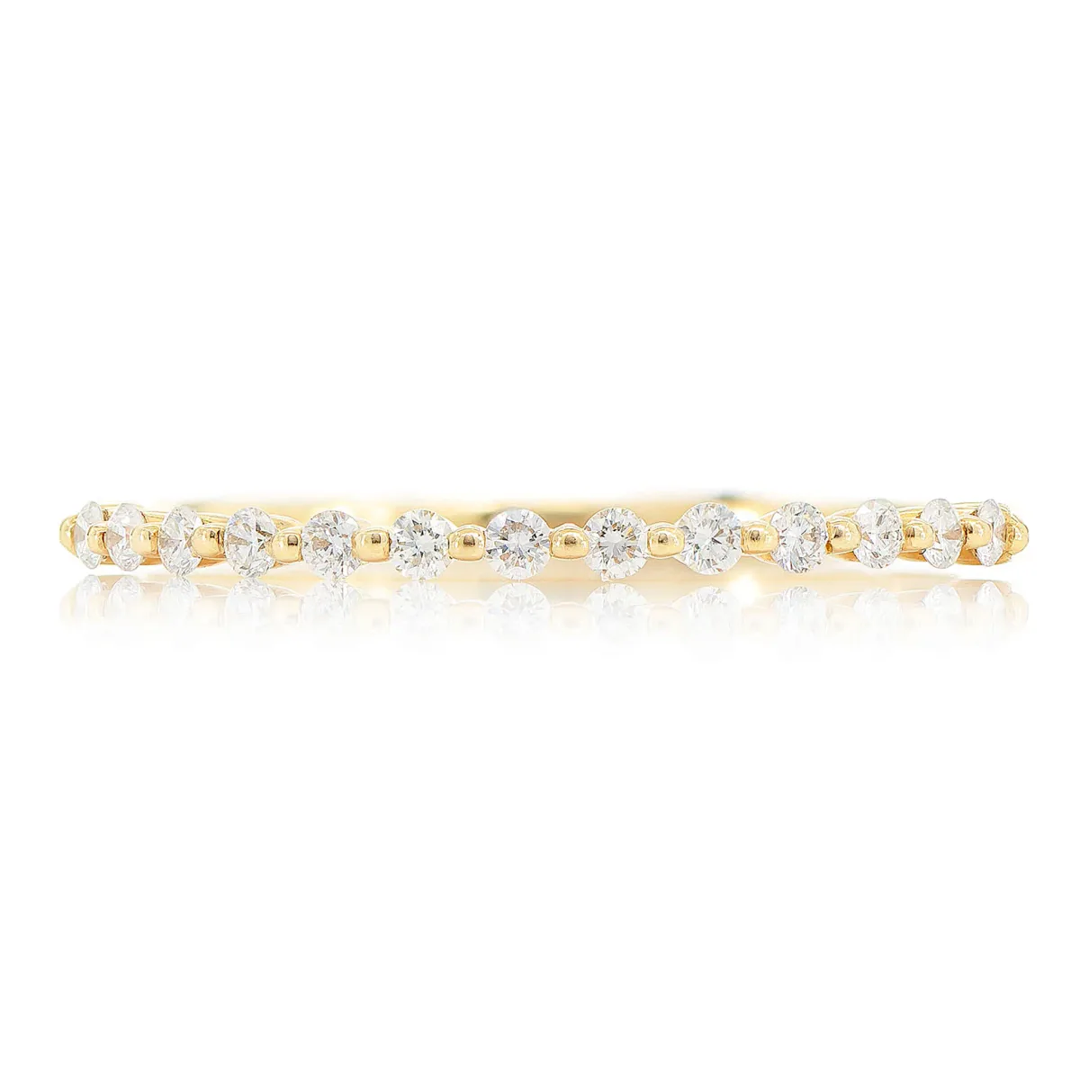 For Him Pinched Diamond Ring in Rose Gold / Lab Grown Diamond – Ring