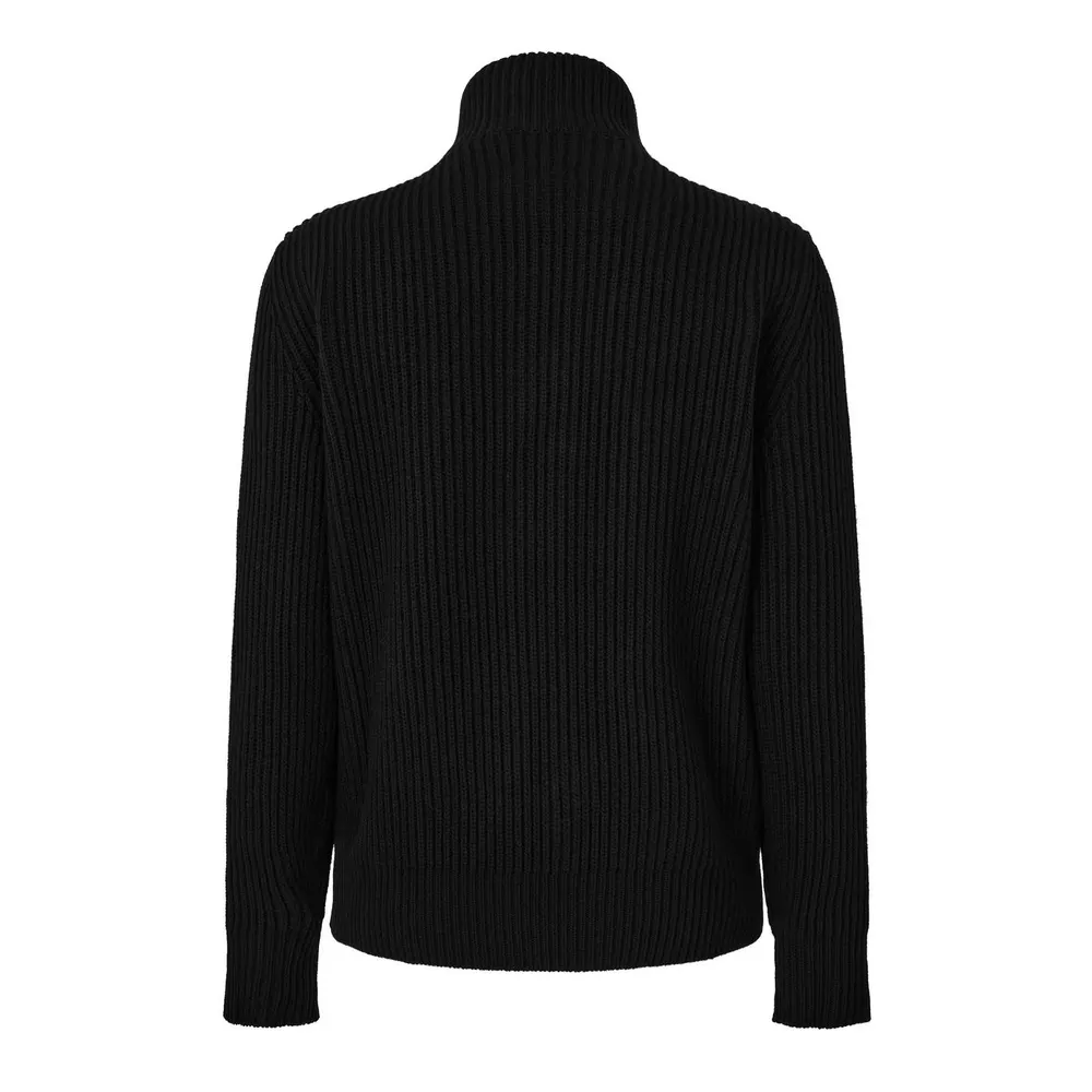 MM6 Maison Margiela Ribbed Knit Jacket in Beige Melange, additional product view 2