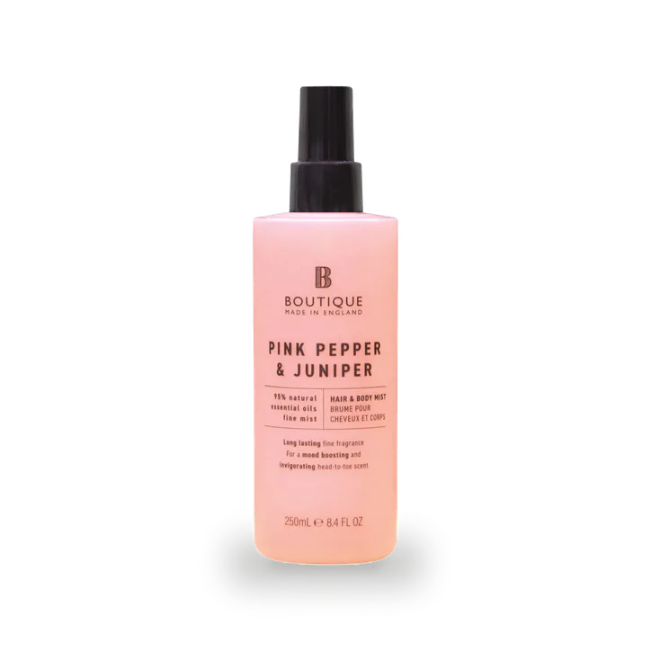 Boutique Hair & Body Mist Pink Pepper & Juniper 250ml – Beauty