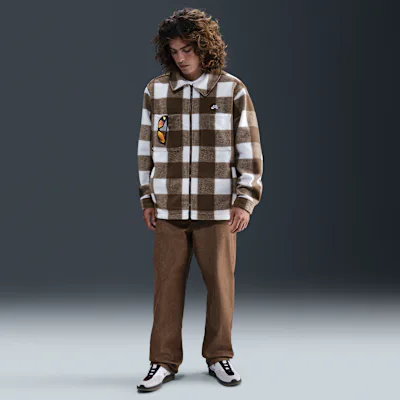 Nike SB Men's Loose Denim Skate Trousers - Mosswood Brown