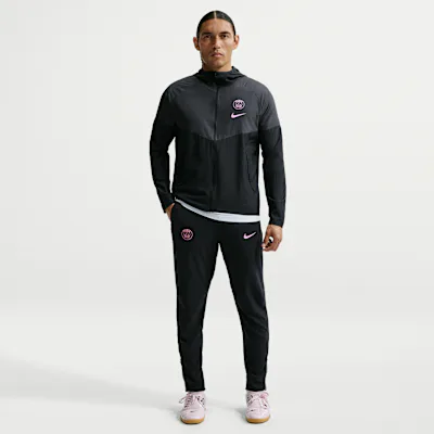 Nike Paris Saint-Germain City Style Men's Nike Sportswear Football Pants - Black/Pink Beam