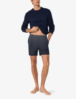 REISS Darli Geo-Print Swim Shorts detail 2