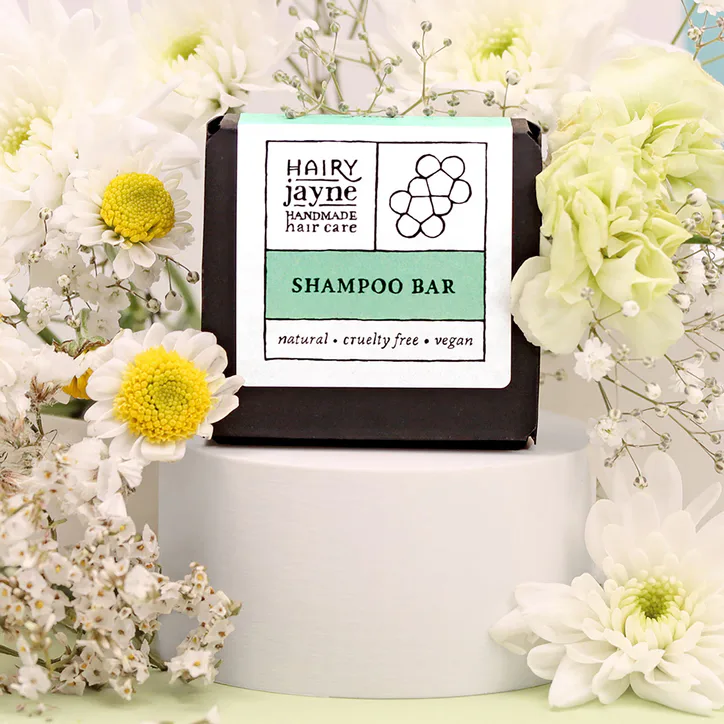 Hairy Jayne Shampoo Bar - Floral detail 2
