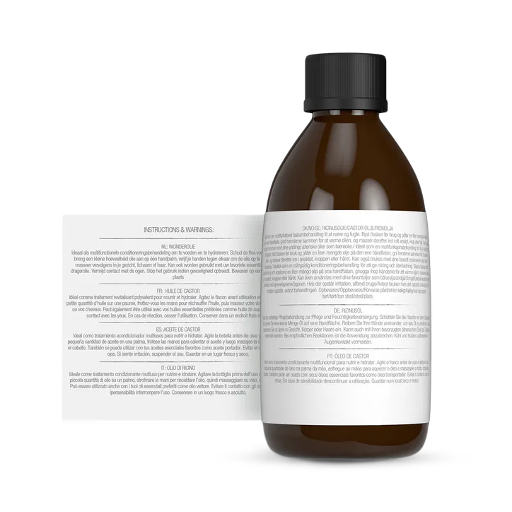 Dr Organic 100% Pure Castor Oil 250ml detail 3