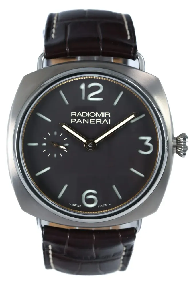 Panerai Radiomir Manual PAM00322 — 2008 — Good in Brown – Pre-owned watches