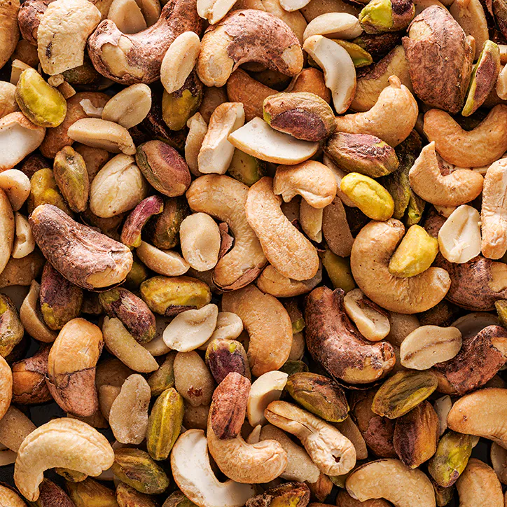For Him Lightly Salted Peanuts, Cashews & Pistachios 210g detail 3