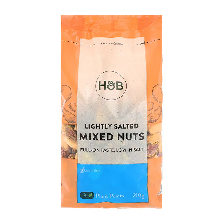 For Him Lightly Salted Peanuts, Cashews & Pistachios 210g