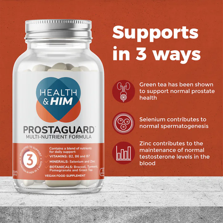 Health & Him Prostate Multi Nutrient Formula 60 Capsules detail 3