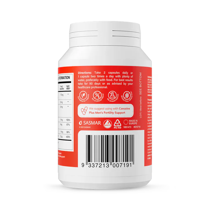 Conceive Plus Motility Support 60 Capsules, additional product view 2