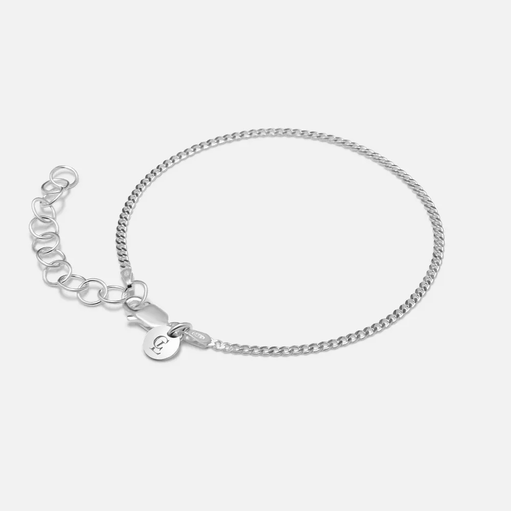 Common Lines Mini Cuban Link Bracelet Superflat