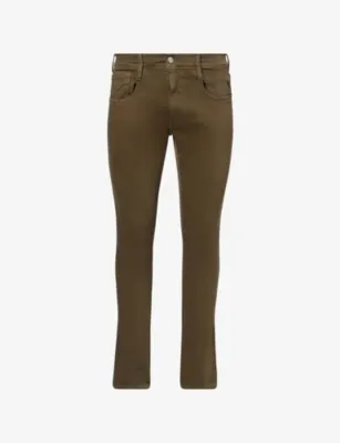REPLAY Anbass Slim-Fit Denim Jeans - 32/34 in IVY GREEN – Mens | Jeans | Slim