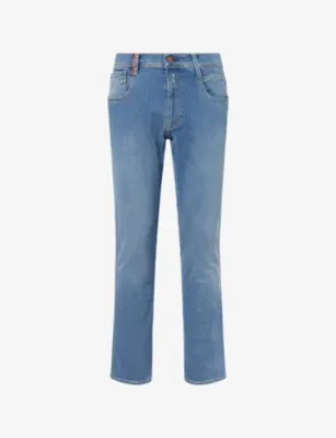 REPLAY Anbass Slim-Fit Denim Jeans - 32/34 in MEDIUM BLUE – Mens | Jeans | Slim