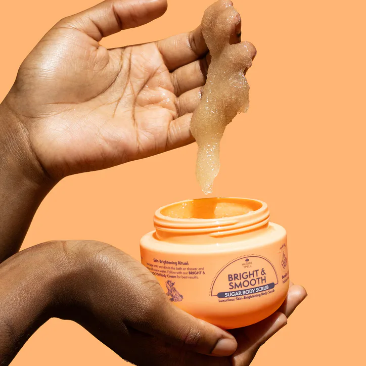 Nature Spell Bright & Smooth Sugar Body Scrub 250ml detail 3