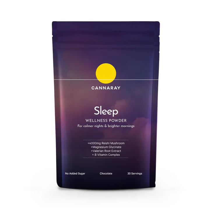 Cannaray Sleep Wellness Powder Chocolate (30 Servings) 150g