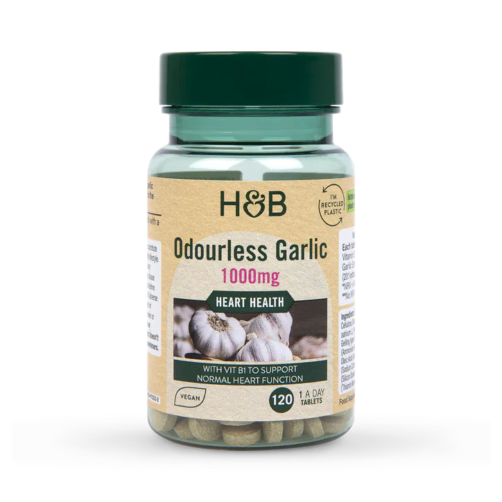 For Him Enteric Coated Odourless Garlic 1000mg 120 Tablets