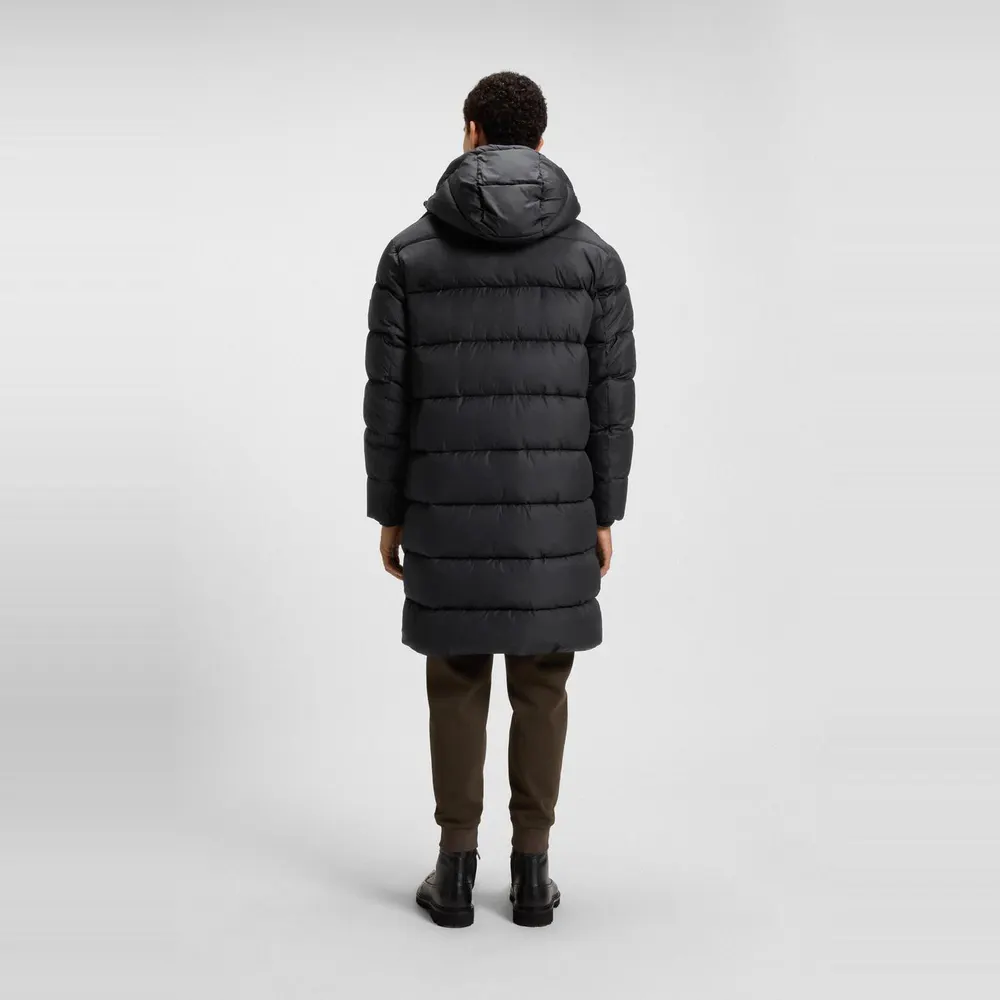 Boss Men's Cenuto Water Repellent Long Puffer Jacket detail 3