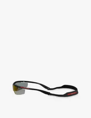 PRADA LINEA ROSSA PS A02S Irregular Injected Sunglasses detail 2