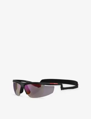 PRADA LINEA ROSSA PS A02S Irregular Injected Sunglasses detail 3