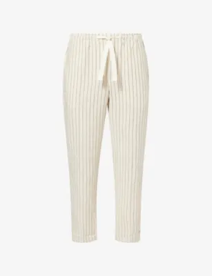 ORLEBAR BROWN Alex Striped Linen Trousers