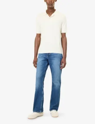 NEUW Julian Flare Breathless Denim Jeans - 34/32 in Mid Vintage Indigo, additional product view 2