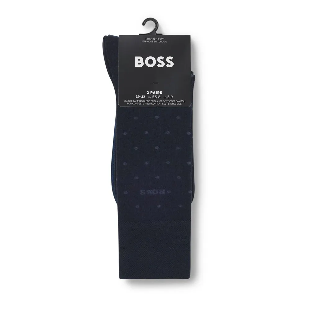 Boss 2-Pack Logo Socks detail 2