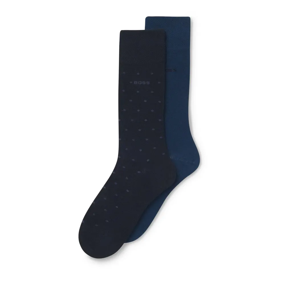 Boss 2-Pack Logo Socks detail 3