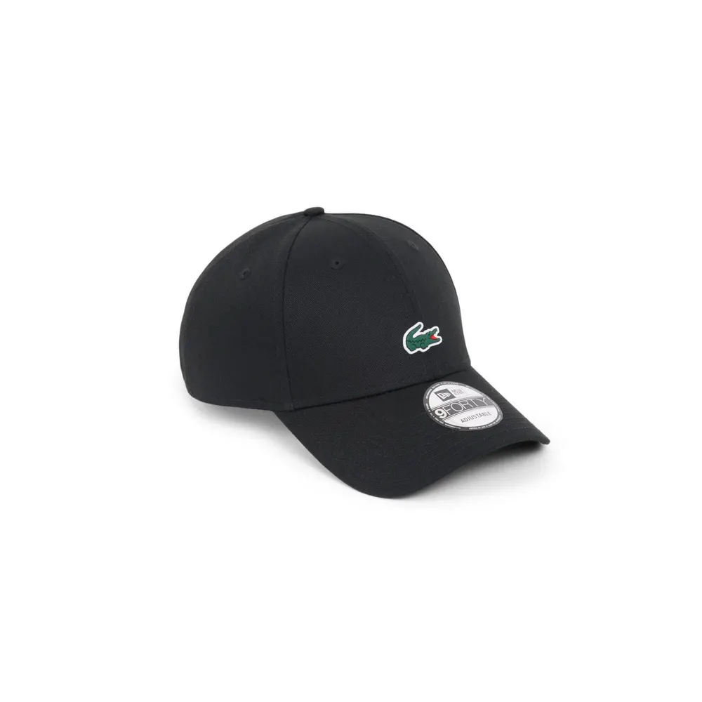 Lacoste x New Era 9FORTY Croc Logo Cap