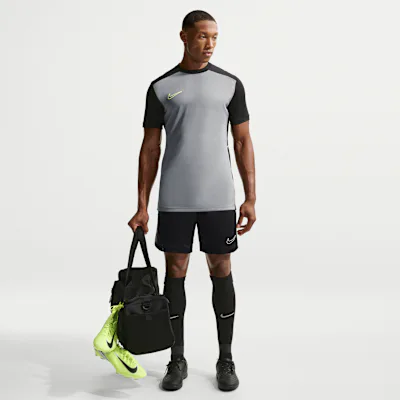 Nike Academy Men's Nike Dri-FIT Football Shorts - Black/Cool Grey/Volt in Black/Cool Grey/Volt – Nike men's and unisex