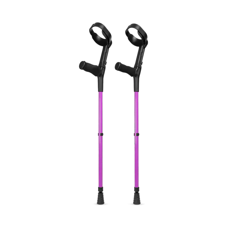 Cool Crutches Purple Crutches - Pair – Extended Range > Mobility & Support > Mobility Aids > Walking Sticks