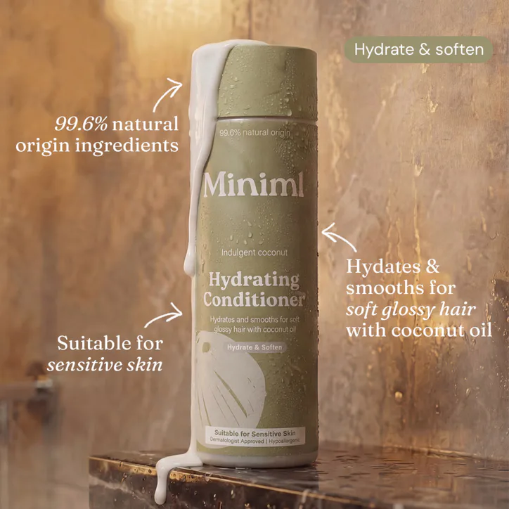Miniml Hydrating Conditioner for Dry Hair Indulgent Coconut 400ml detail 2