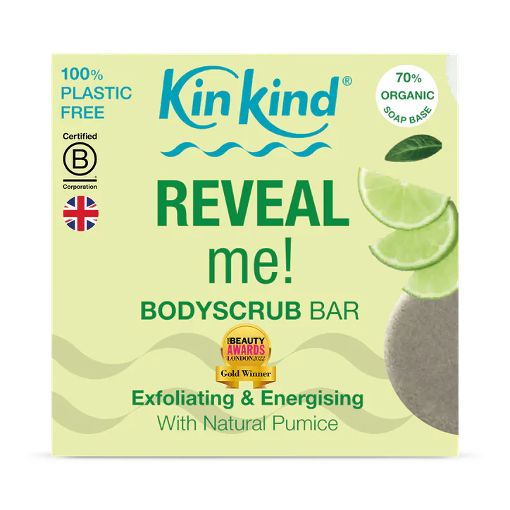 KinKind REVEAL me! Exfoliating BodyScrub Bar 50g