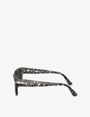 PERSOL PO3315S Square-Frame Acetate Sunglasses detail 2