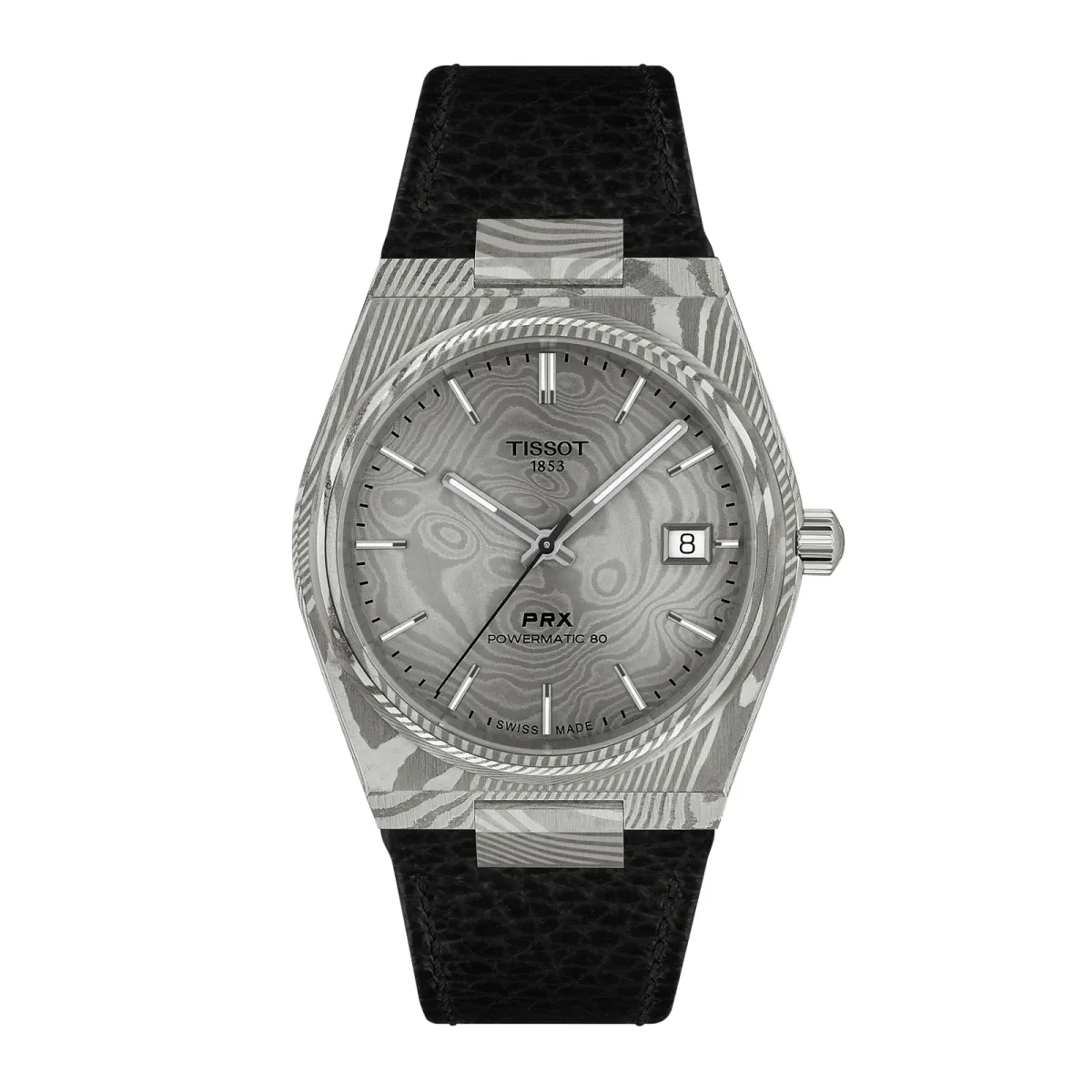 Tissot PRX Damascus 38mm Unisex Watch Grey