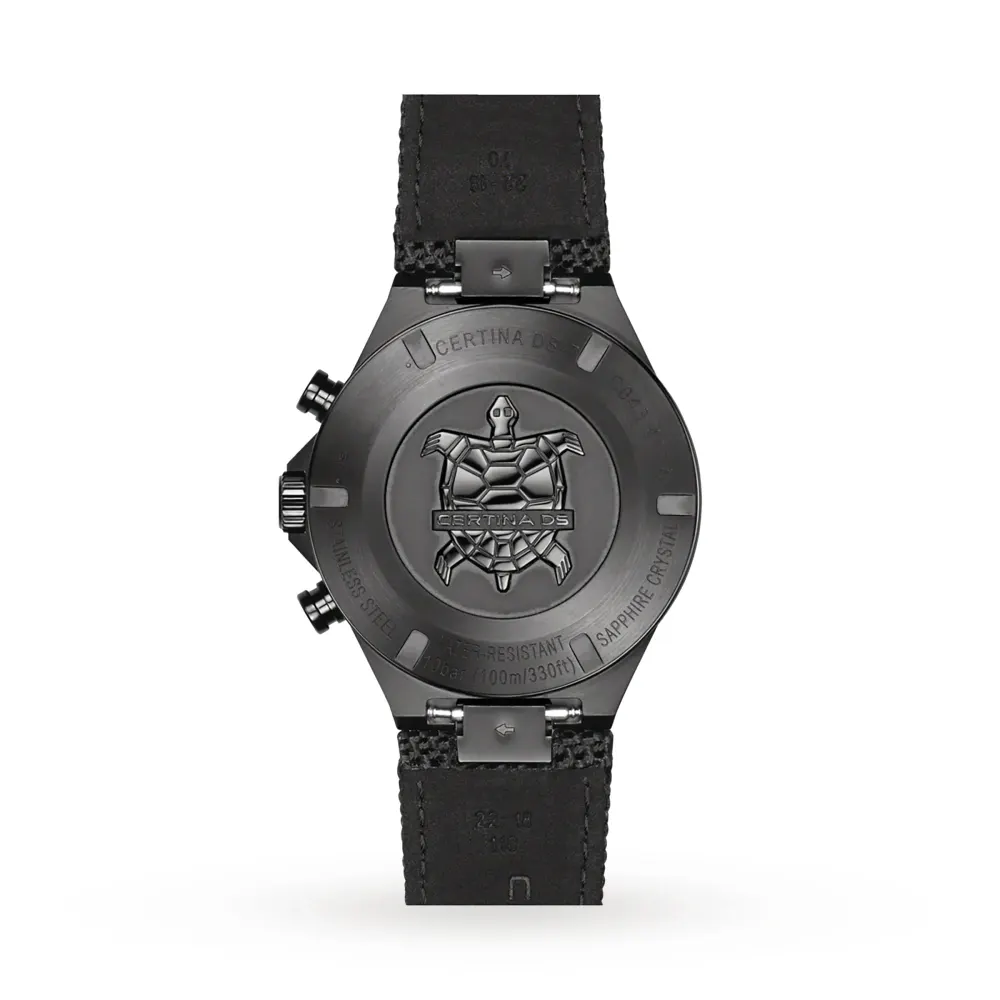 Certina DS-7 Chronograph 41mm Mens Watch in Black, additional product view 2
