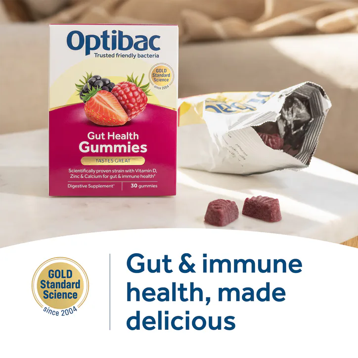 Optibac Gut Health Gummies 30 Gummies, additional product view 2
