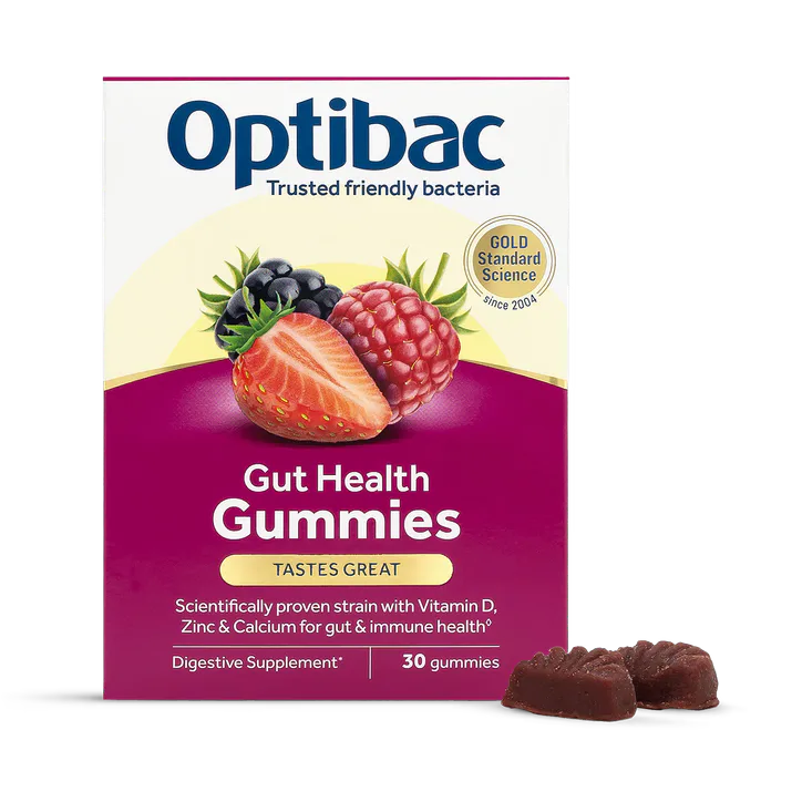 Optibac Gut Health Gummies 30 Gummies – Vitamins & Supplements > Supplements > Acidophilus & Friendly Bacteria