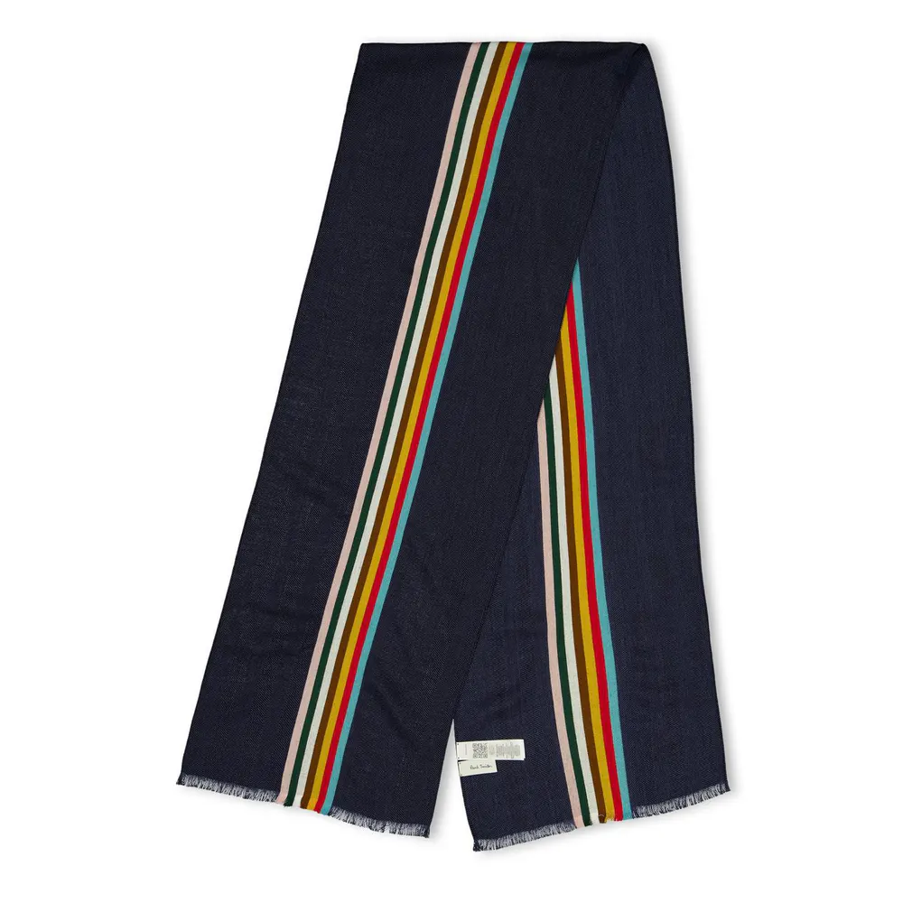 Paul Smith Signature Stripe Wool Scarf