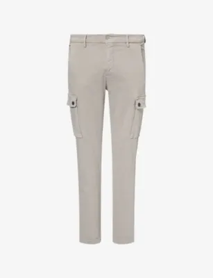 REPLAY Jaan Slim-Fit Cargo Denim Jeans - LIGHT GREY - 33/30 in IVORY, additional product view 2