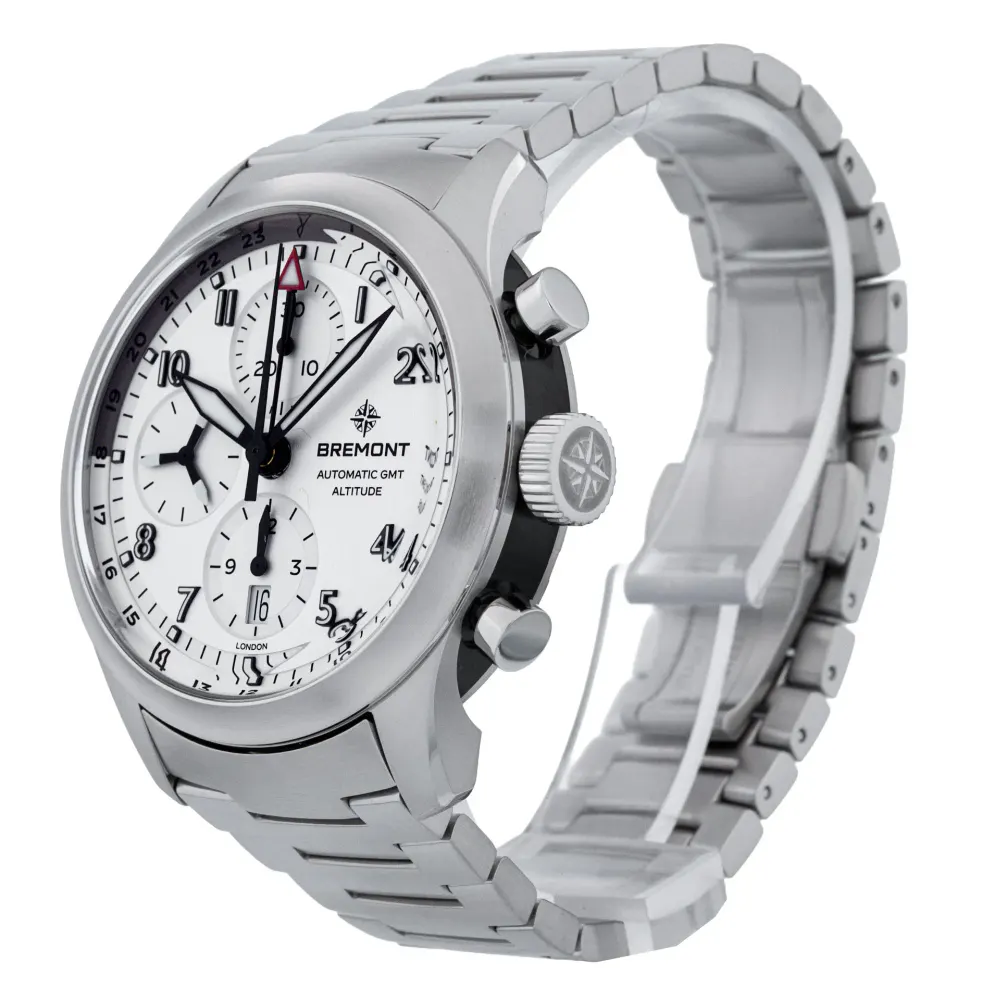 Bremont Altitude ALT42-CHR-G-SS-SI-B — 2024 — Excellent in Silver Arabic, additional product view 2