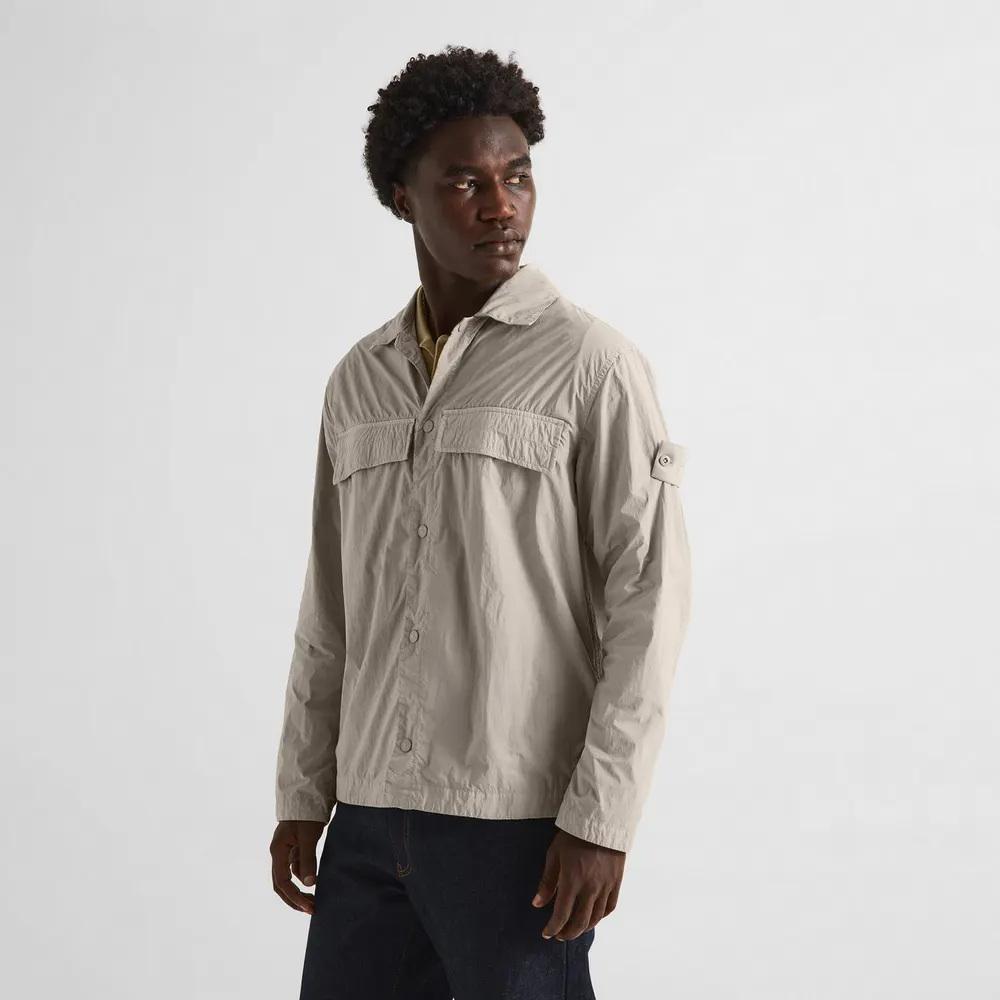 Stone Island SI GHOST OVERSHIRT detail 3