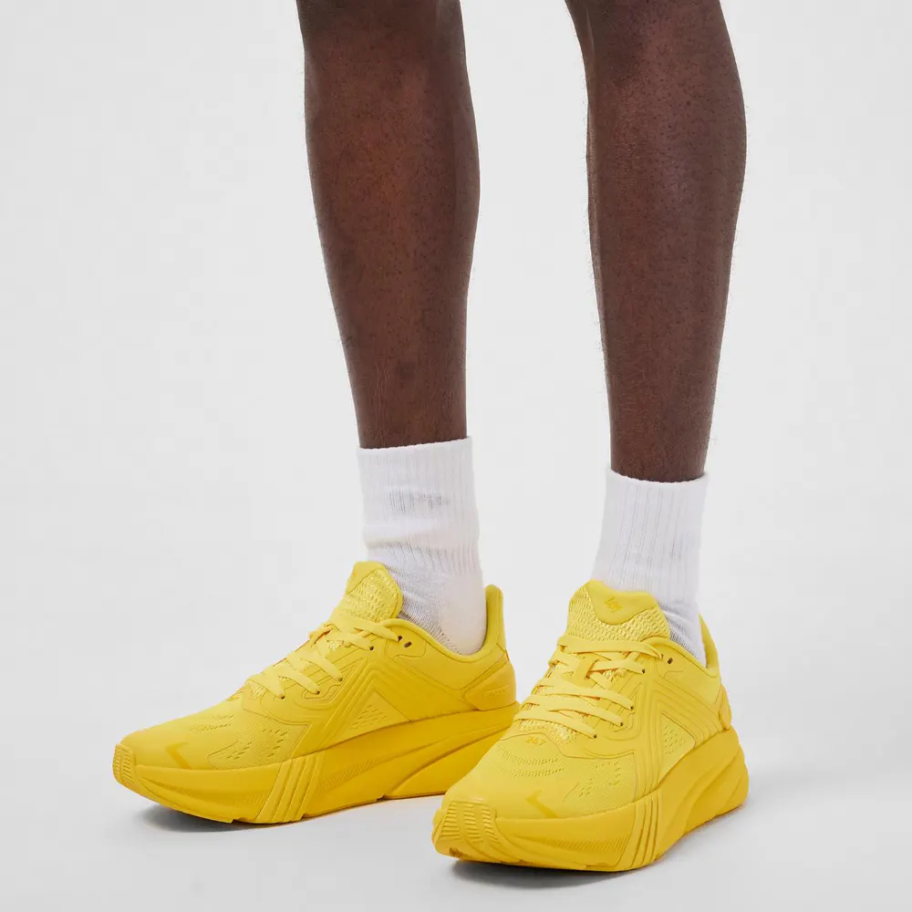 Represent 247 Arc-1 Running Trainers in Yellow, additional product view 3
