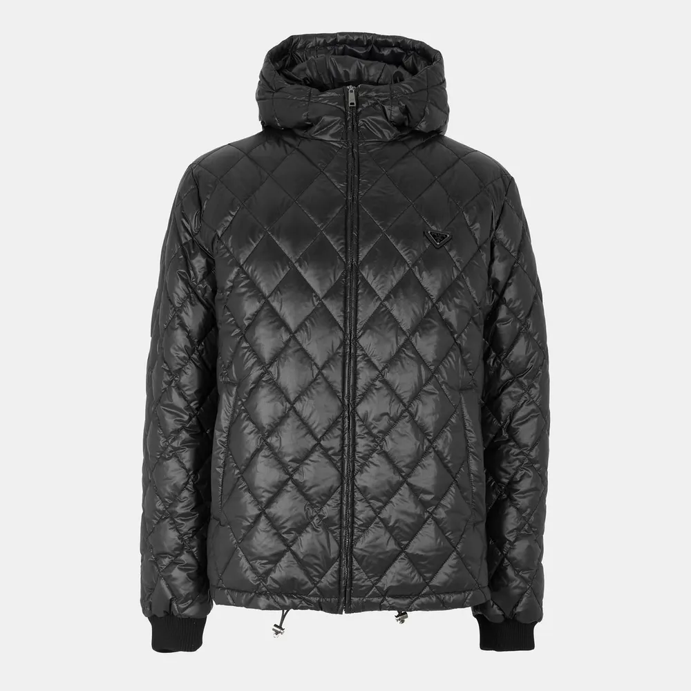 Prada Men's Quilted Short Puffer Jacket
