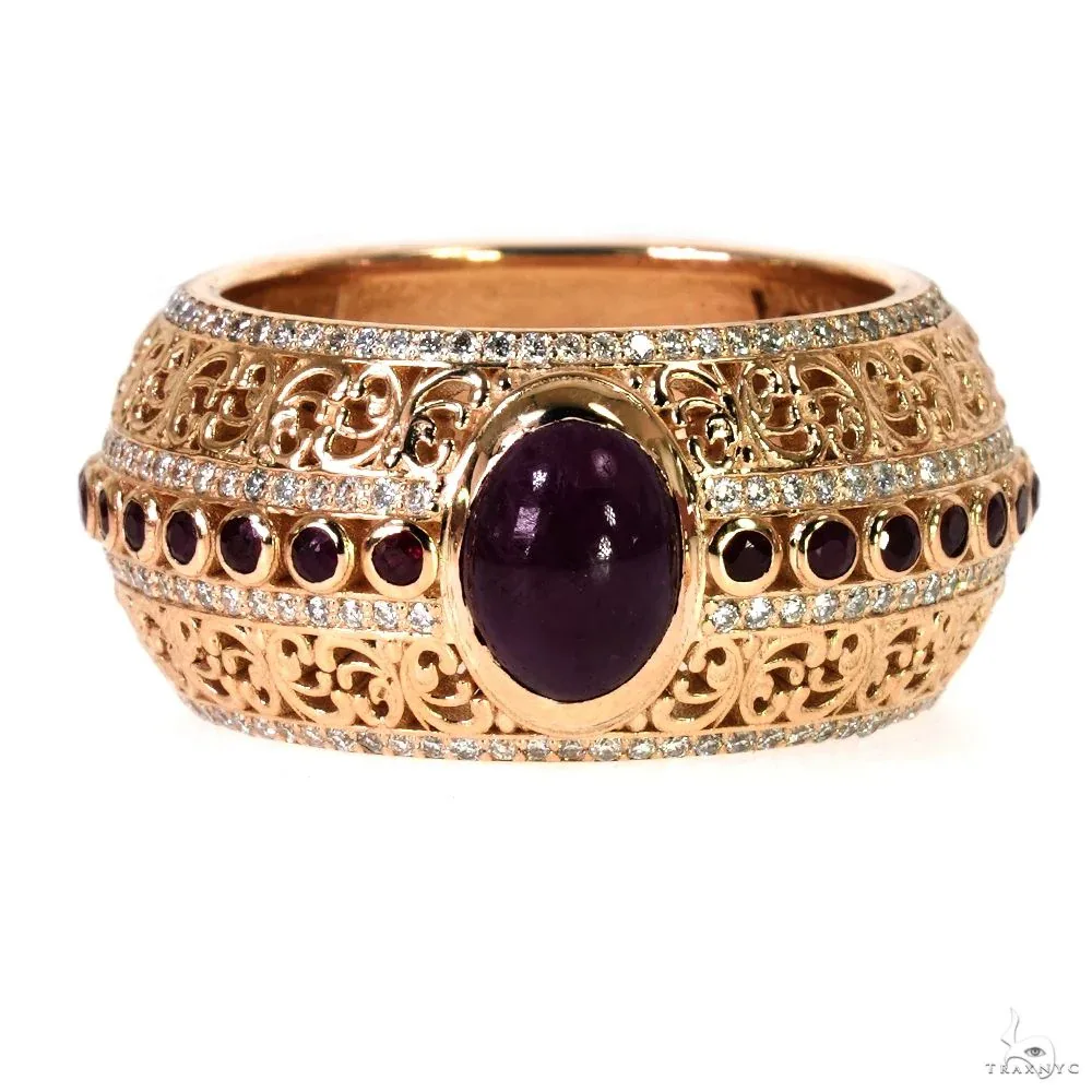 RINA - For Him DISCORD MAX Imperial Gleam Ruby Diamond Ring 70068 in Rose Gold / 10 – Ring