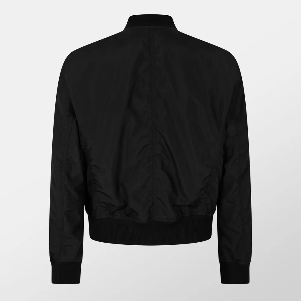 Tom Ford Men's Poplin Silk Long Sleeve Zip Bomber Jacket detail 2