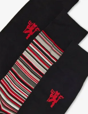 PAUL SMITH 3-Pack Cotton-Blend Socks detail 2