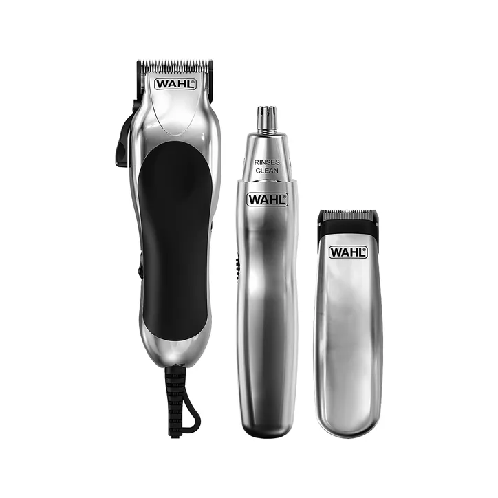 WAHL WM80103-801 Deluxe Chrome Pro Mains Clipper detail 2