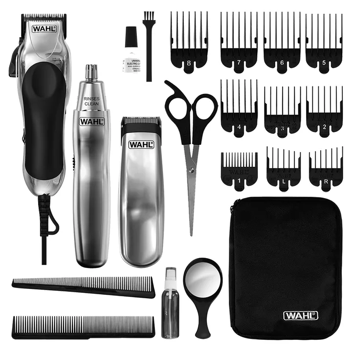 WAHL WM80103-801 Deluxe Chrome Pro Mains Clipper detail 3